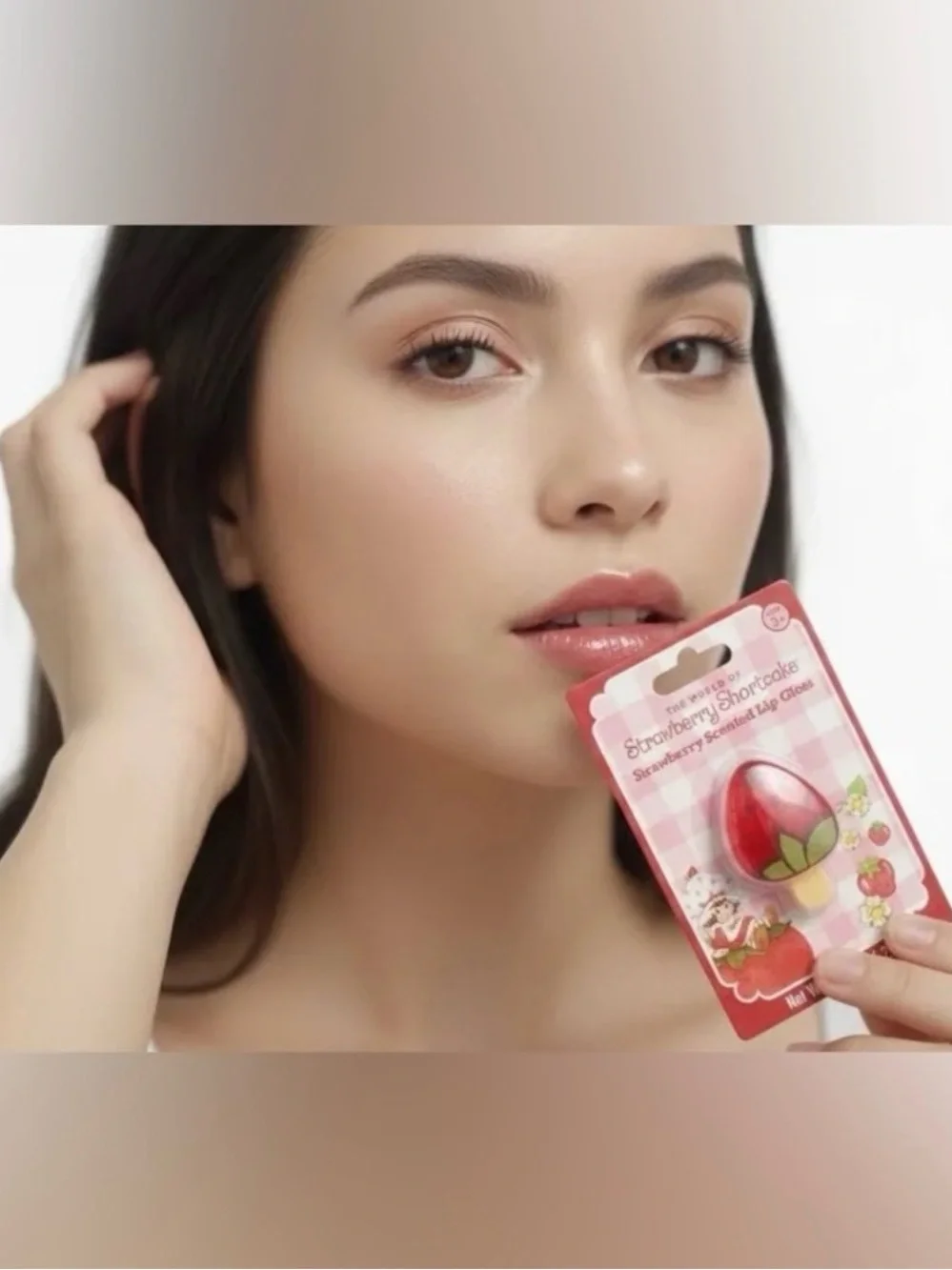 ❤️ NEW ❤️ Strawberry Shortcake Strawberry Scented Lip Gloss ❤️